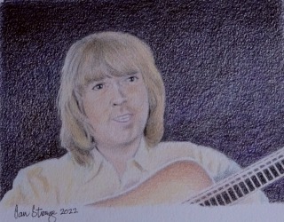 Drawing demo of Bjorn Ulvaeus